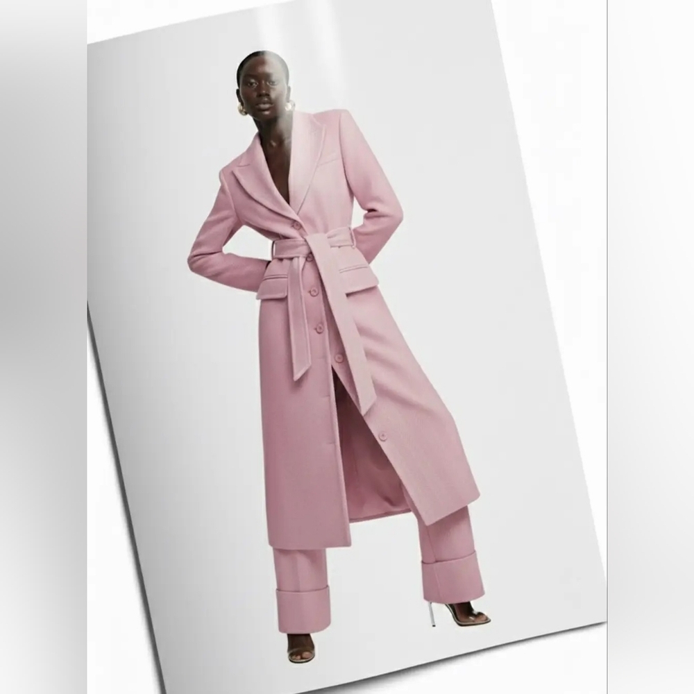 Hanifa Shay Wool Pant ONLY: Limited Edition Pink Color